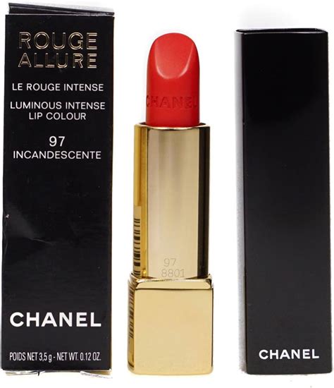 chanel rouge allure lipstick incandescente 97|rouge allure chanel lipstick price.